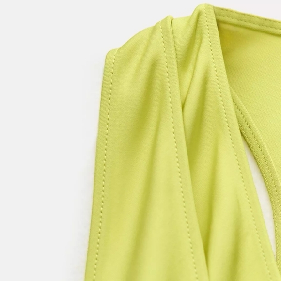 ZARA FLOWY DRESS WITH CAPE SIZE S - Picture 14 of 14